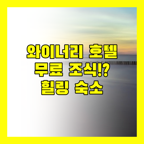 부티크 팔라시오 콩데 데 시라크.. 와이너리 속 힐링, 조식은 무료!?