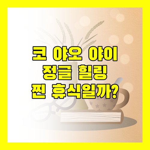 코 야오 야이 빌리지, 정글 속 힐링! 완벽한 휴식을 위한 선택?