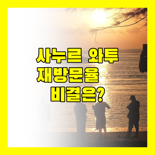 사누르 리조트 와투짐바르! 재방문율 높은 이유 있었네