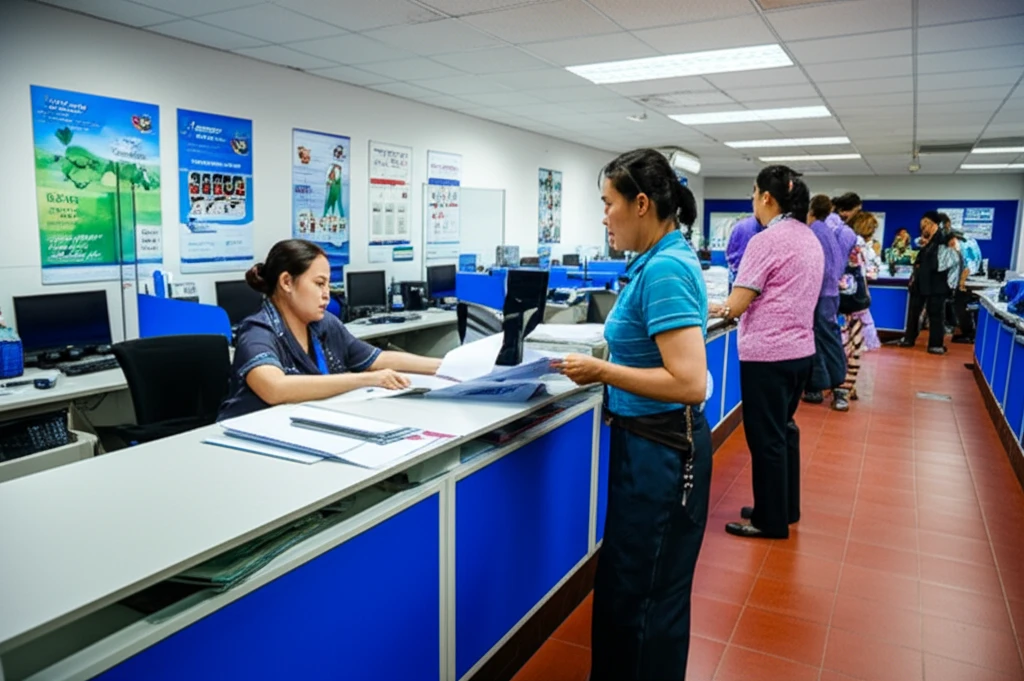 세무서 방문 이미지