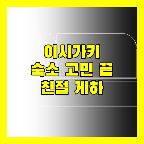 이시가키 여행 숙소 고민 끝 친절한 게하 후기 대방출