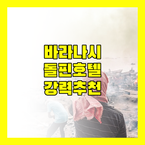 바라나시 호텔 돌핀 인터내셔널 후기 위치 서비스 모두 만족