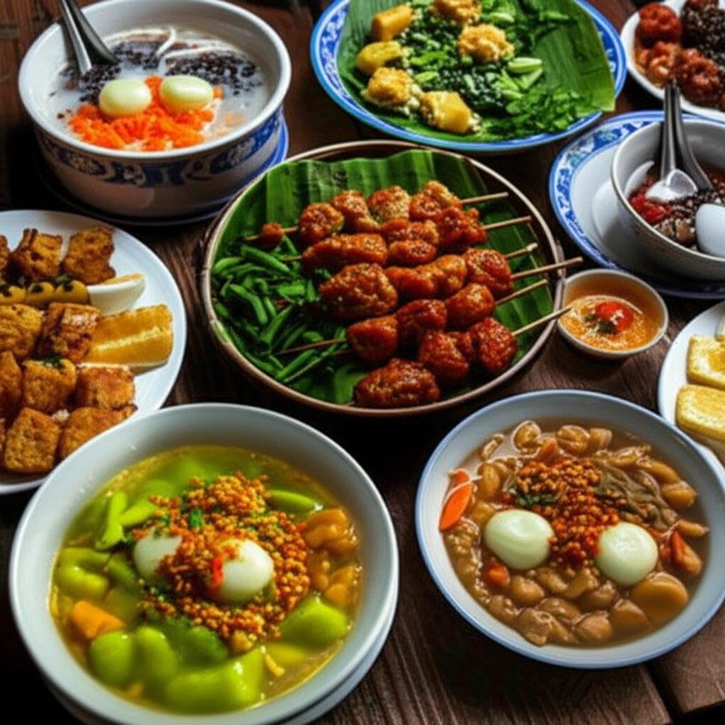 달랏 야시장 꼬치구이