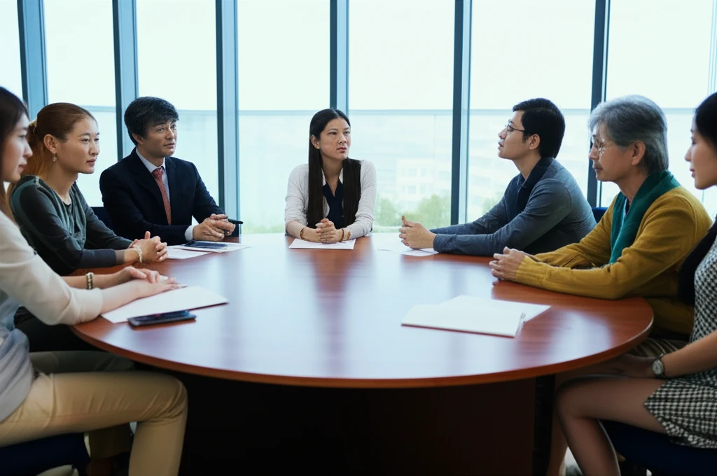 지속 가능한 경제 시스템을 보여주는 이미지
