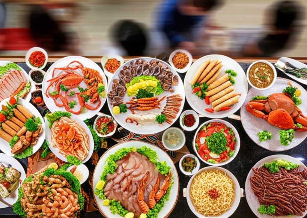 냐짱 노보텔 더 스퀘어 레스토랑