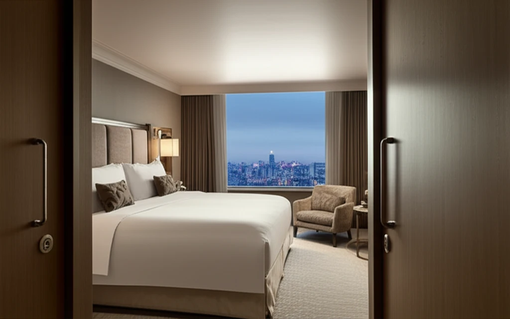 호치민 도시 야경 이미지