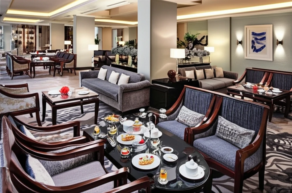 냐짱 노보텔 로비 라운지