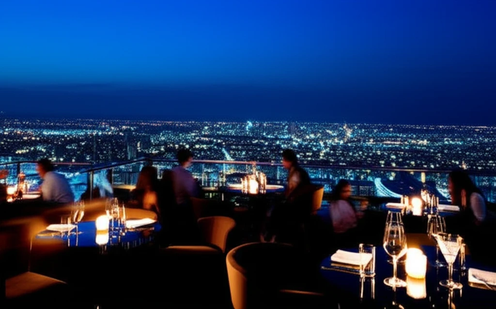 하노이 롯데호텔 레스토랑 내부