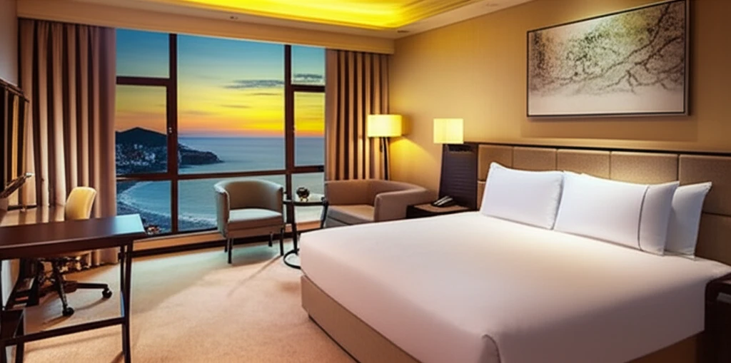 냐짱 노보텔 객실 내부