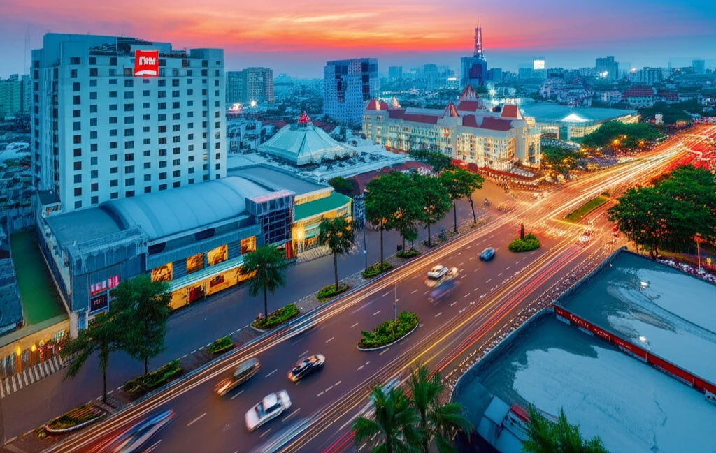 만족스러운 여행객 이미지