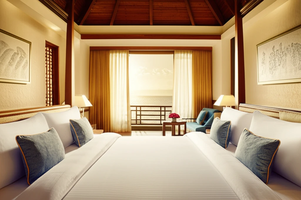 냐짱 인터컨티넨탈 객실 내부