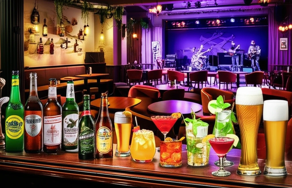 헤밍웨이 펍 분위기