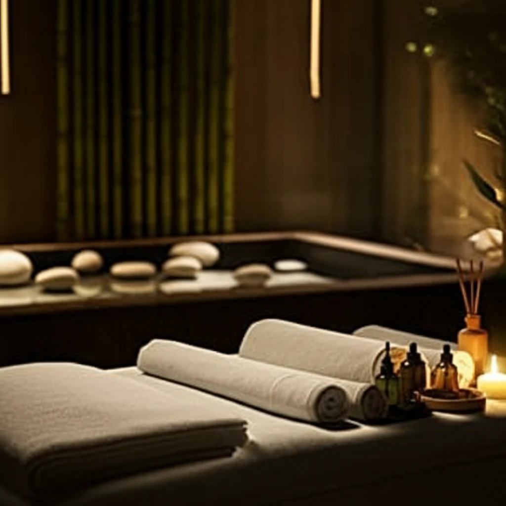 냐짱 머큐어 스파 내부