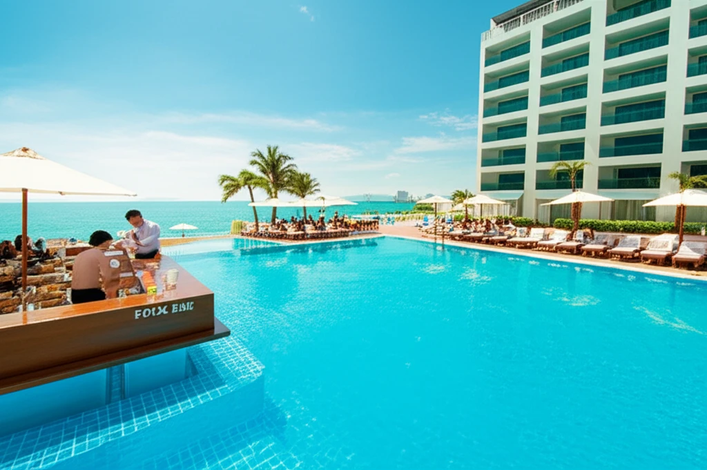 냐짱 노보텔 풀 바