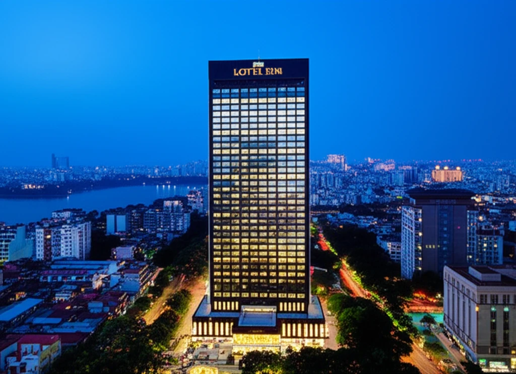 하노이 롯데호텔 외부 전경