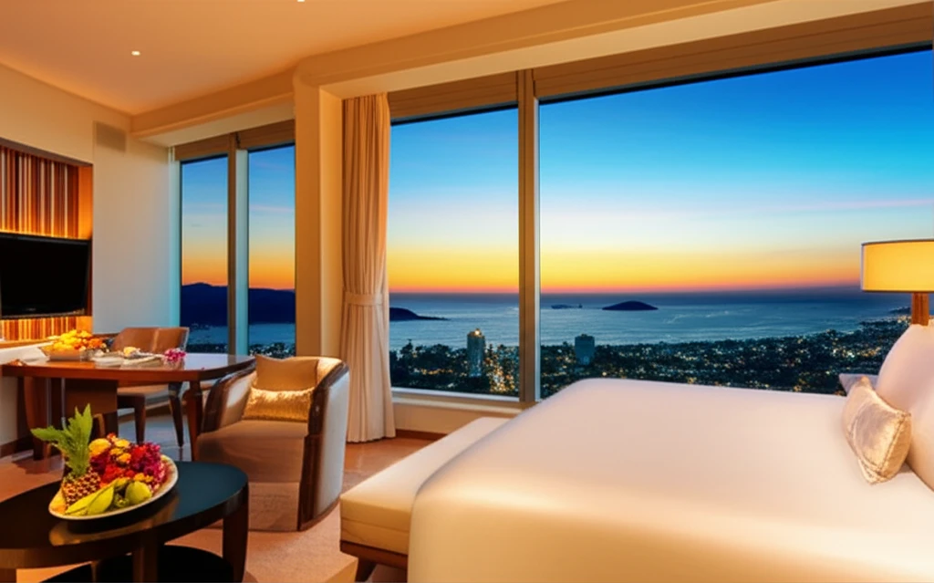 냐짱 머큐어 객실 내부