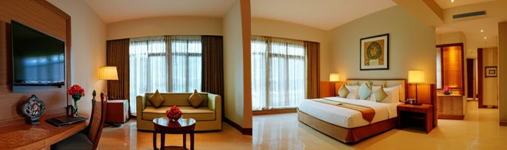 푸켓 반 타이 비치 리조트 객실 발코니