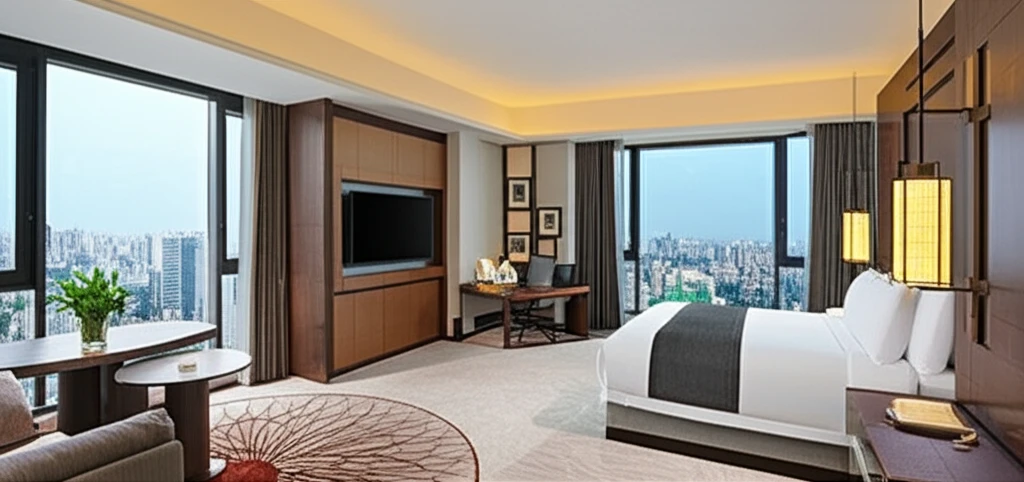 하노이 노보텔 객실 내부