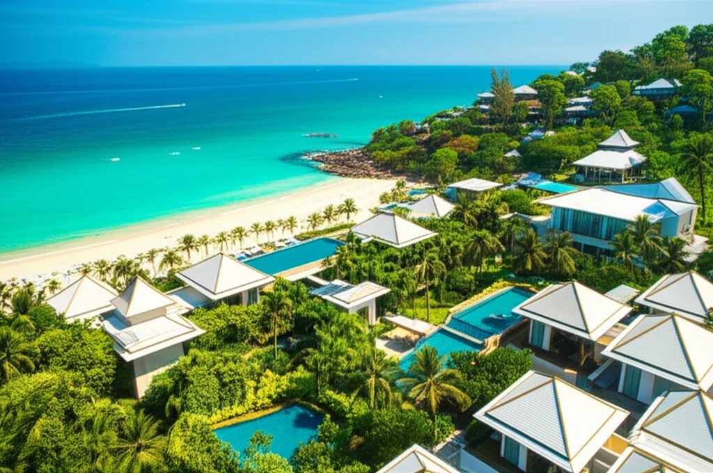 코사무이 인터컨티넨탈 전경