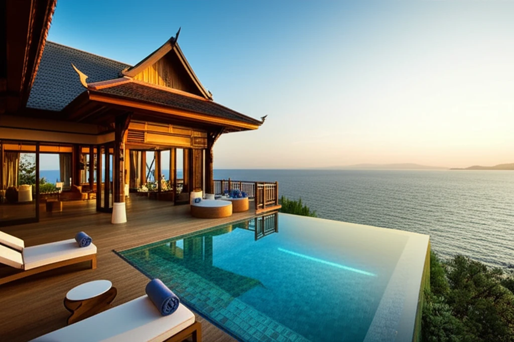 코사무이 인터컨티넨탈 객실 내부