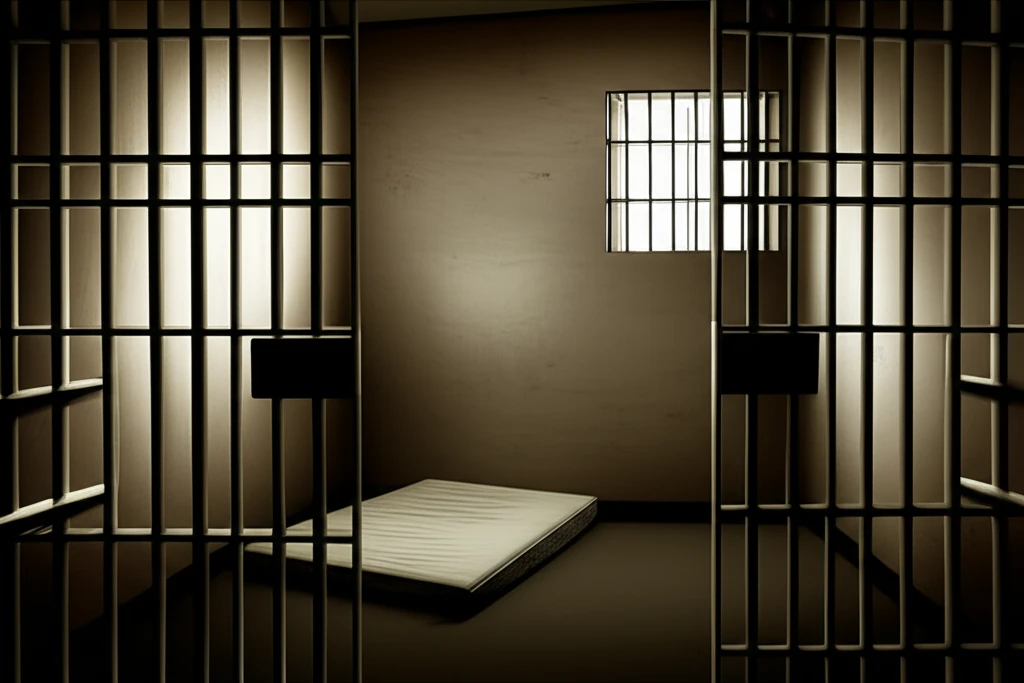 포로 수용소 내부 재현