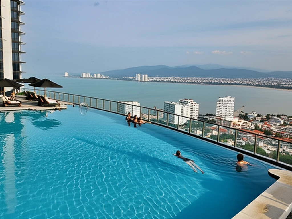 냐짱 쉐라톤 수영장