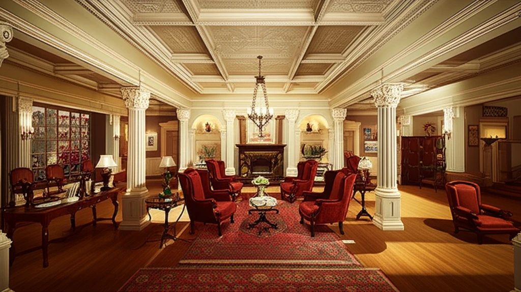 E&O 호텔 내부 로비