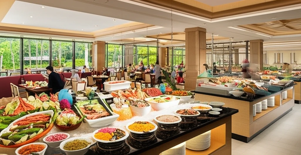 하얏트 리젠시 다이닝 공간 이미지