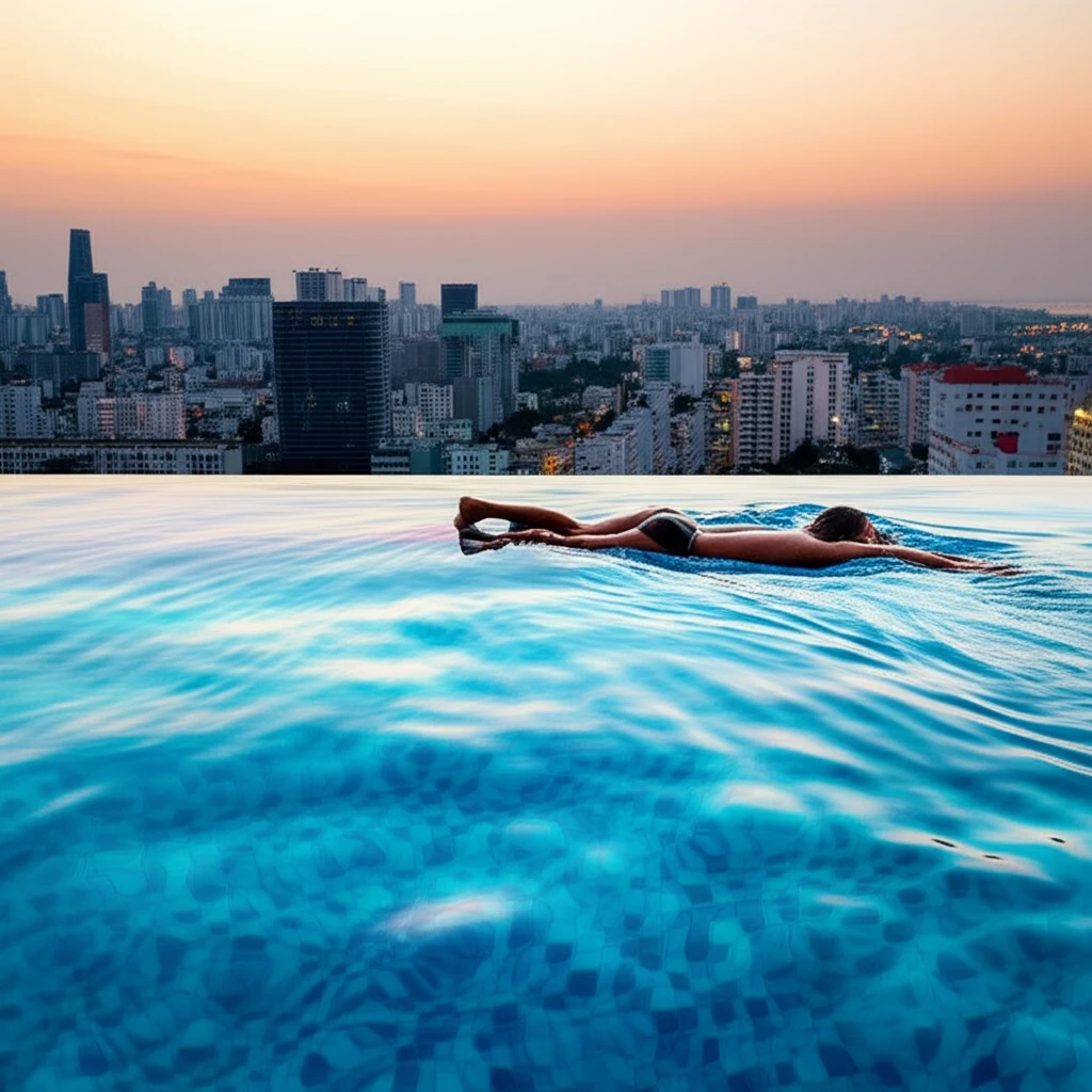 하노이 노보텔 객실 전경