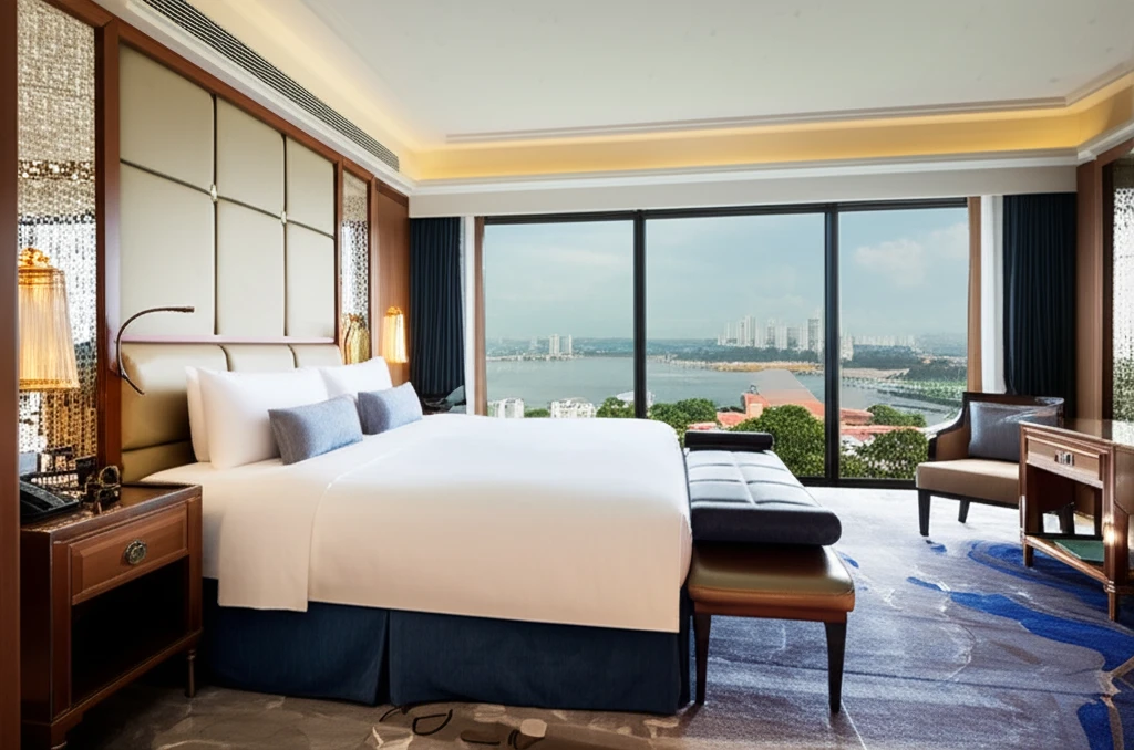 페낭 힐튼 객실 내부 이미지