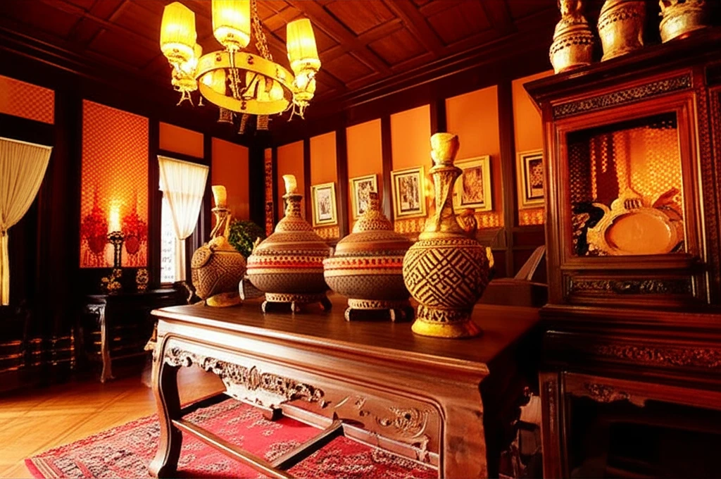 루앙프라방 빌라 산티 수영장