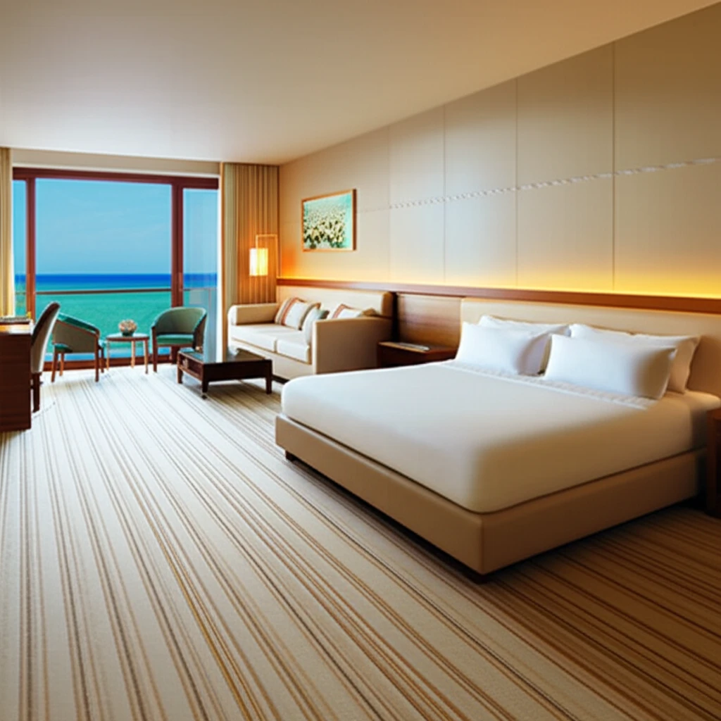 냐짱 노보텔 객실 내부