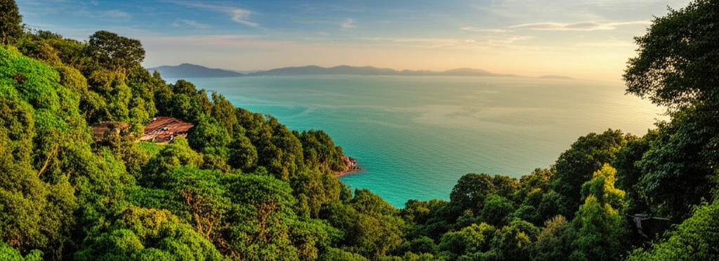 랑카위 더 다타이 리조트 전경