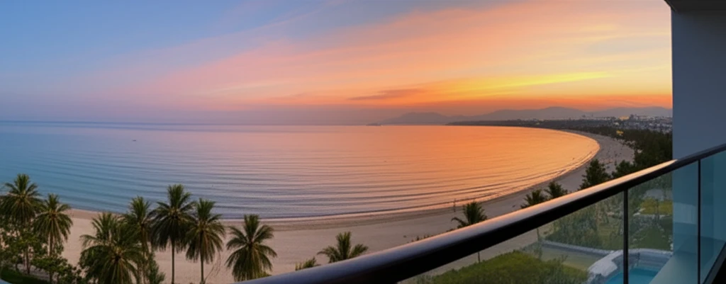 냐짱 노보텔 전경