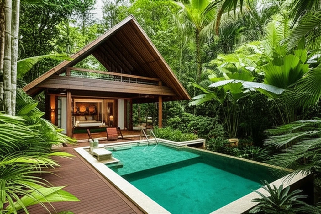 열대우림 빌라 이미지