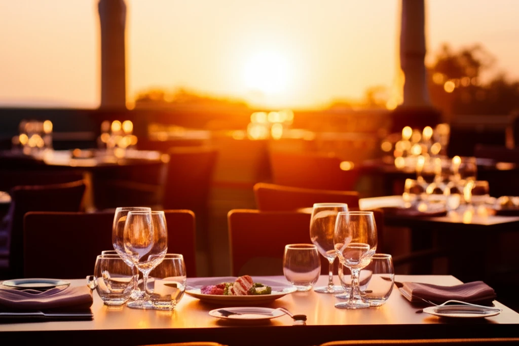 다낭 하얏트 리젠시 레스토랑 내부