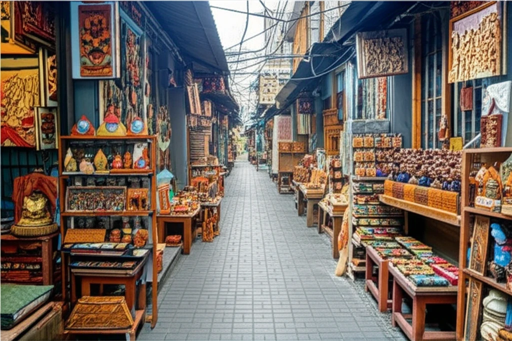 세미냑의 수공예품