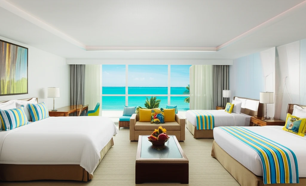 냐짱 노보텔 객실 발코니 뷰