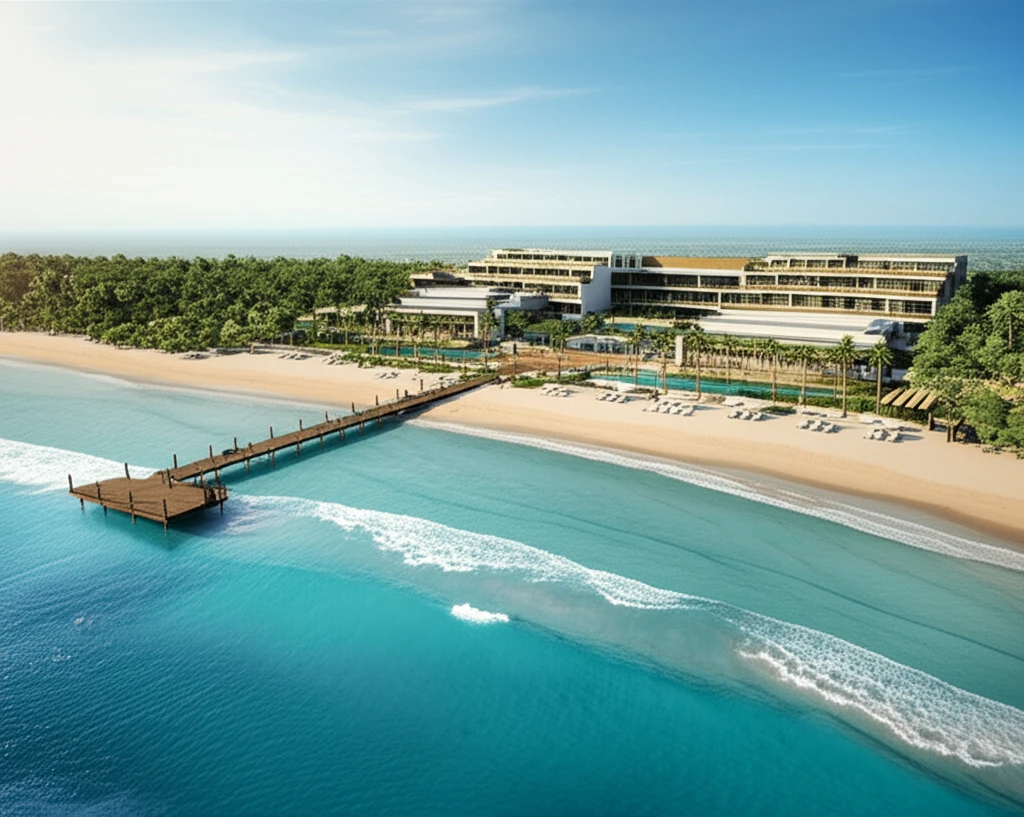 푸꾸옥 노보텔 야외 수영장