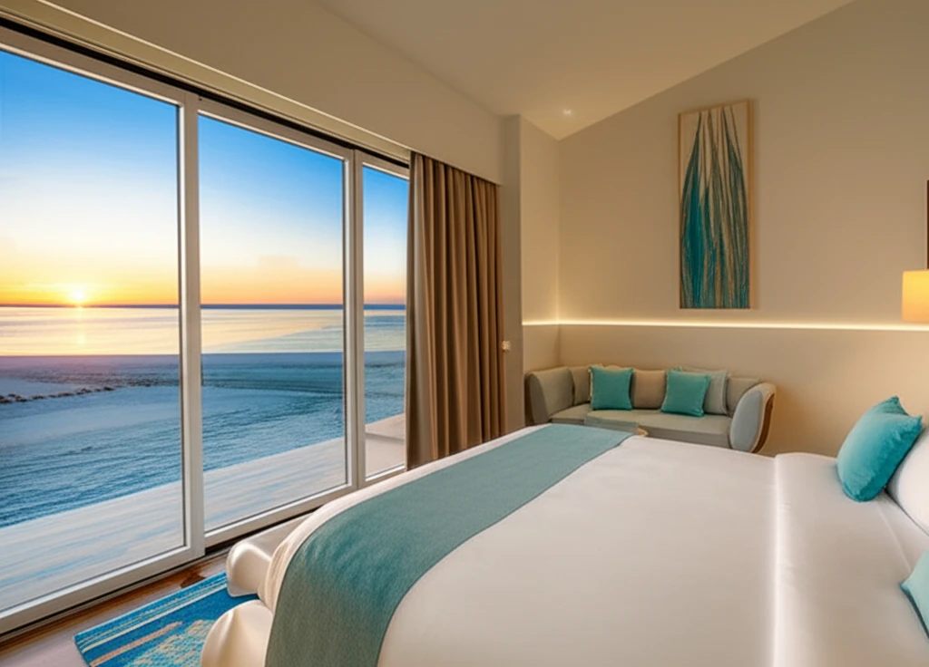 다낭 포 포인츠 호텔 객실 내부