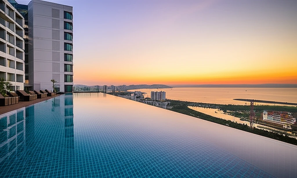 냐짱 노보텔 인피니티 풀