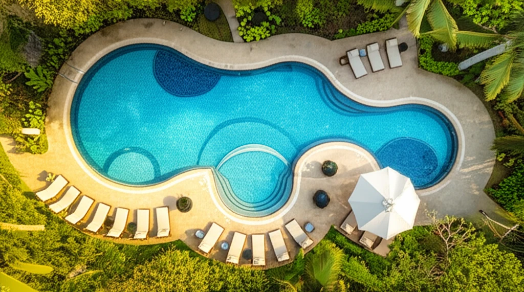 푸켓 반 타이 비치 리조트의 메인 수영장