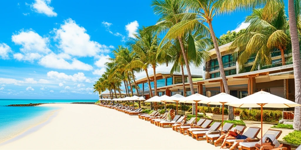 세부 모벤픽 리조트 전경 이미지