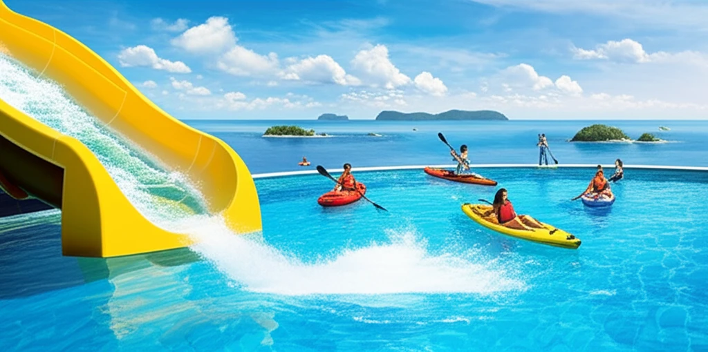 세부 솔레아 워터 슬라이드