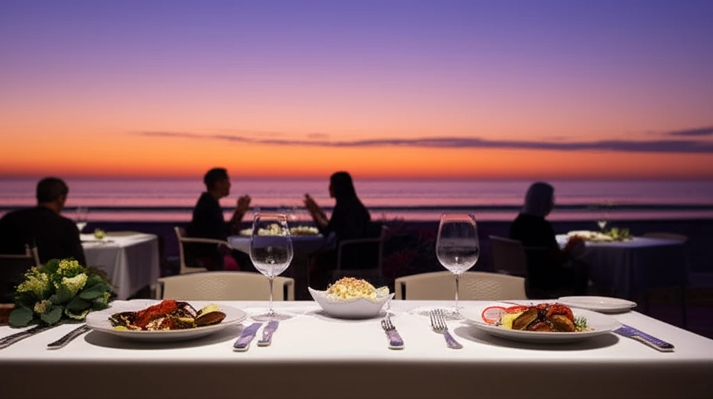 이비자 비치 클럽 낮 전경