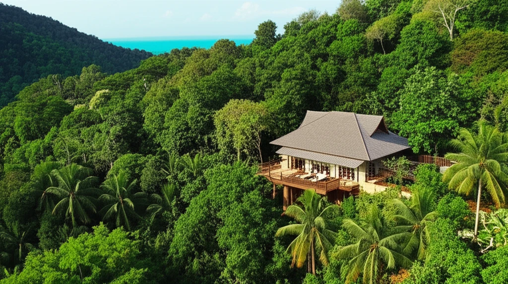자연과 조화를 이루는 더 다타이 건축물