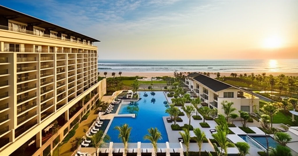 다낭 하얏트 리젠시 야경