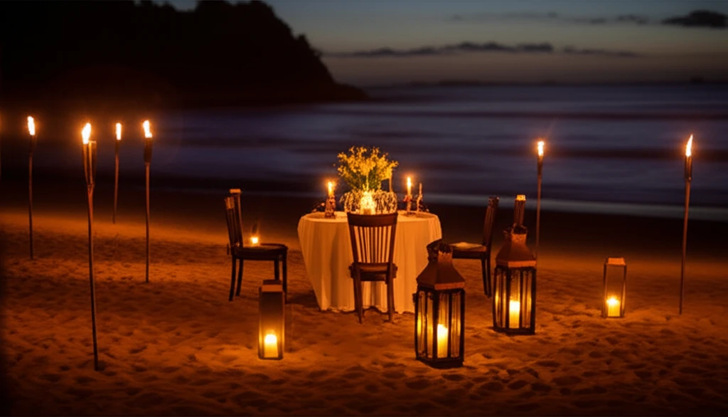 코사무이 인터컨티넨탈 로맨틱 디너