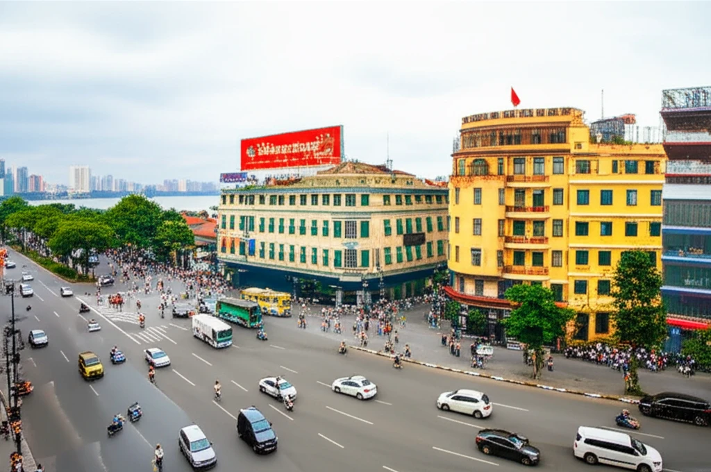 하노이 멜리아 호텔 전경