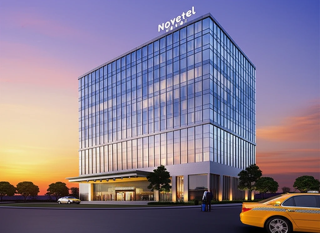 하노이 노보텔 객실 내부